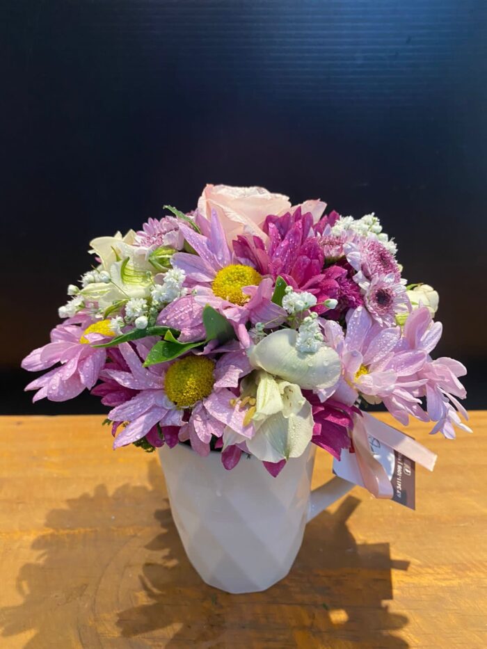 Caneca com flores - Imagem 3
